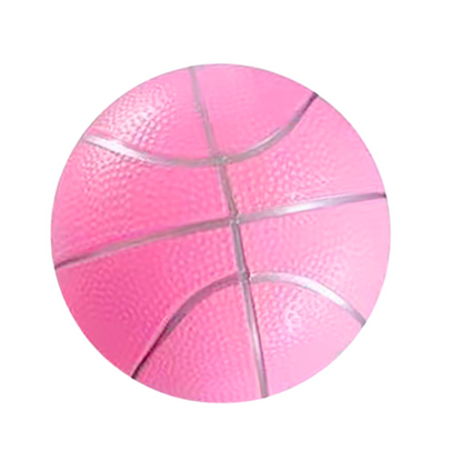 Bola de Borracha Rosa Claro Pastel 20cm