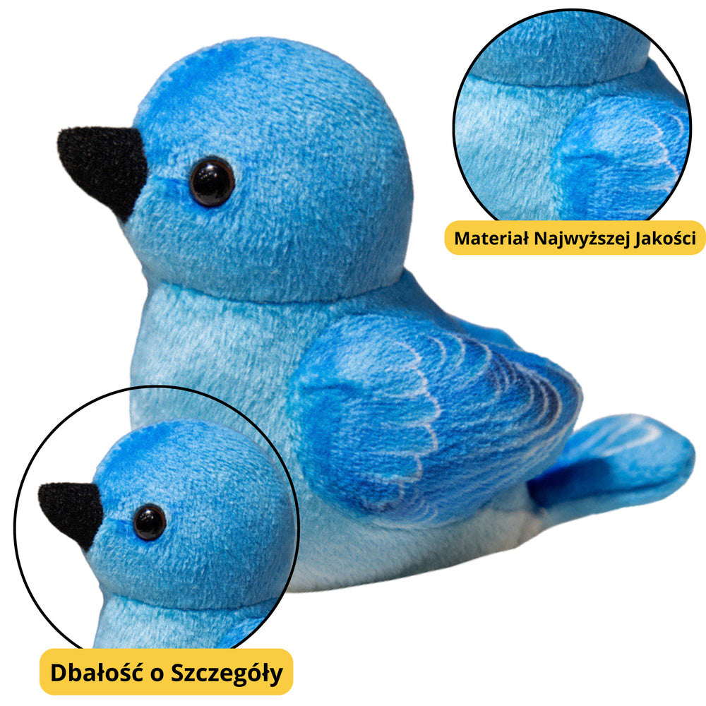 Peluche Chapim Azul Pintassilgo 10cm