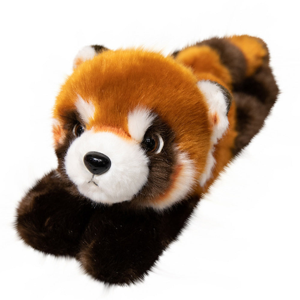 Porta-chaves Peluche Panda-vermelho com Mosquetão 13cm