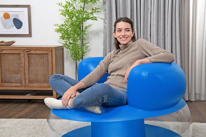 Cadeirão Insuflável Azul Bestway 112x112x70cm