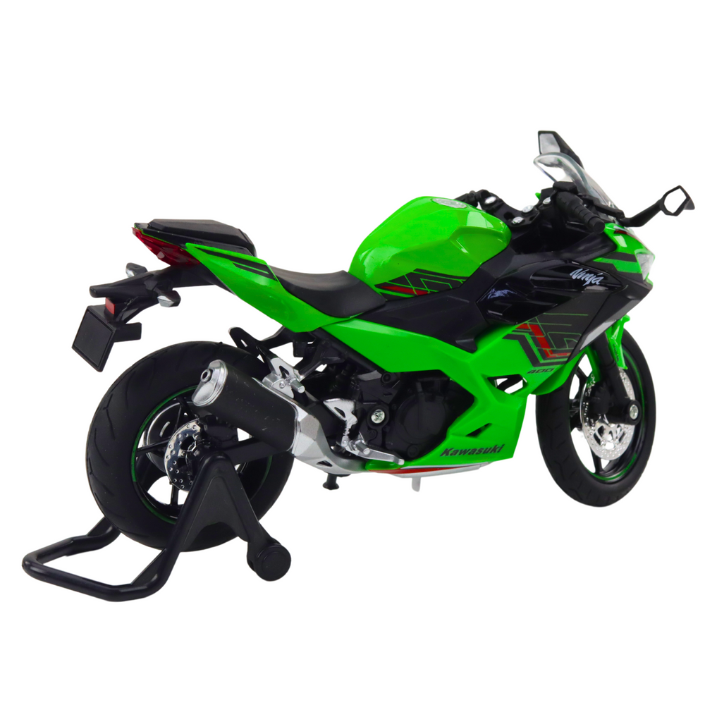 Mota Desportiva Metal Luzes e Sons Verde 1:12