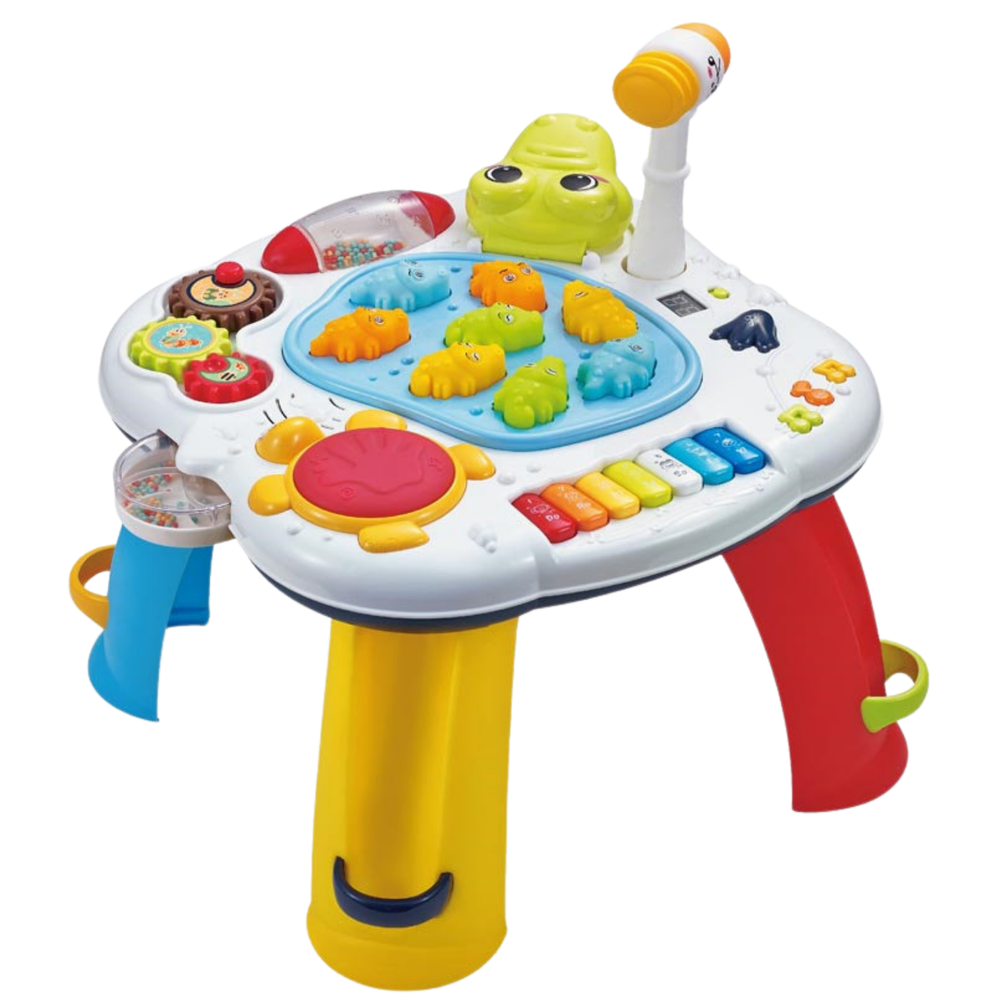 Mesa Educativa Interativa Piano e Tambor Crocodilo