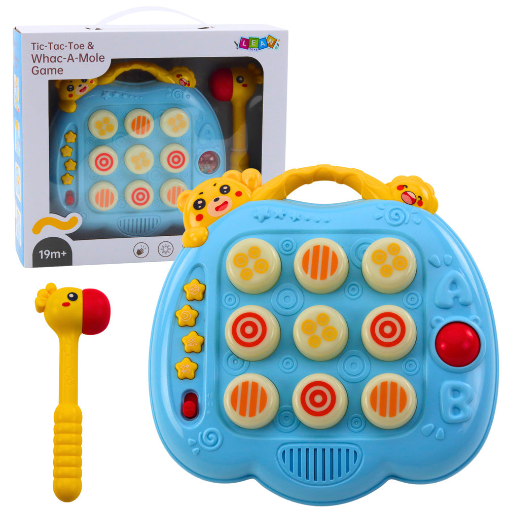 Jogo Apanha a Toupeira com Martelo Azul