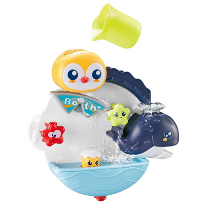Brinquedo de Banho Interativo Pinguim Baleia