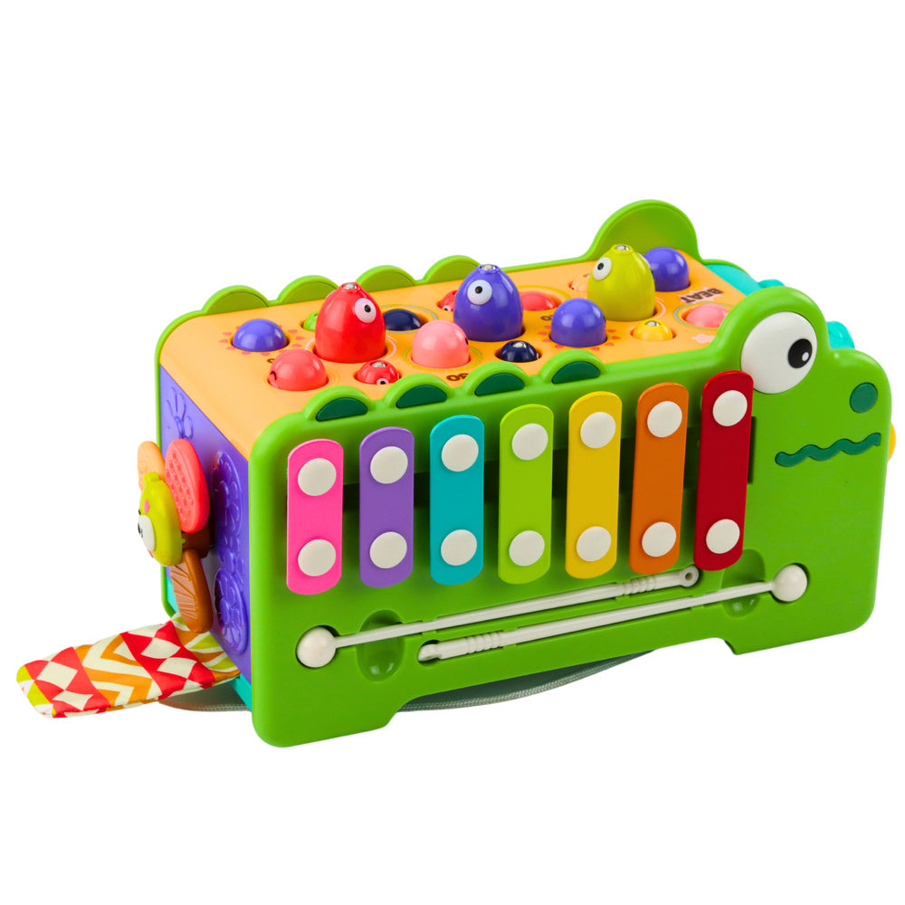 Cubo Educativo Interativo Crocodilo com Sons