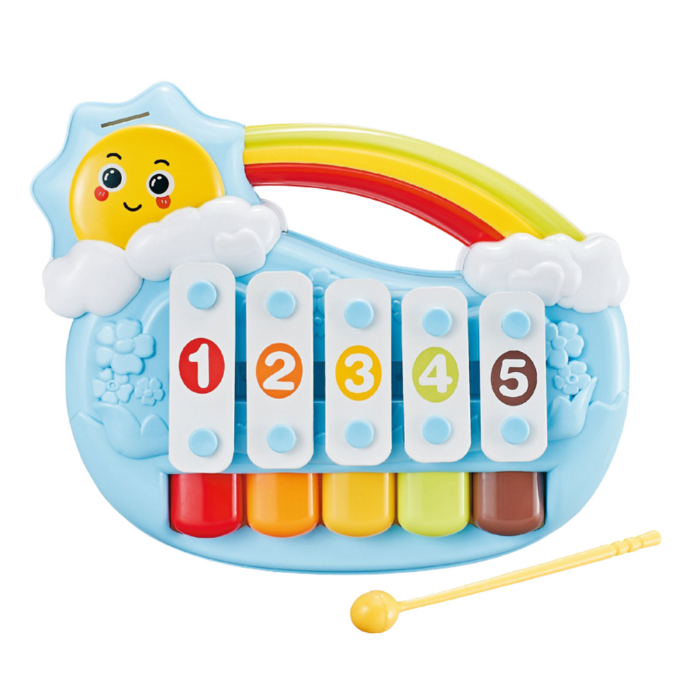 Piano Educativo 5 Tons Sol Azul