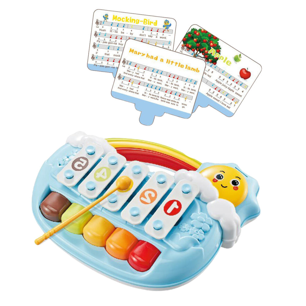 Piano Educativo 5 Tons Sol Azul