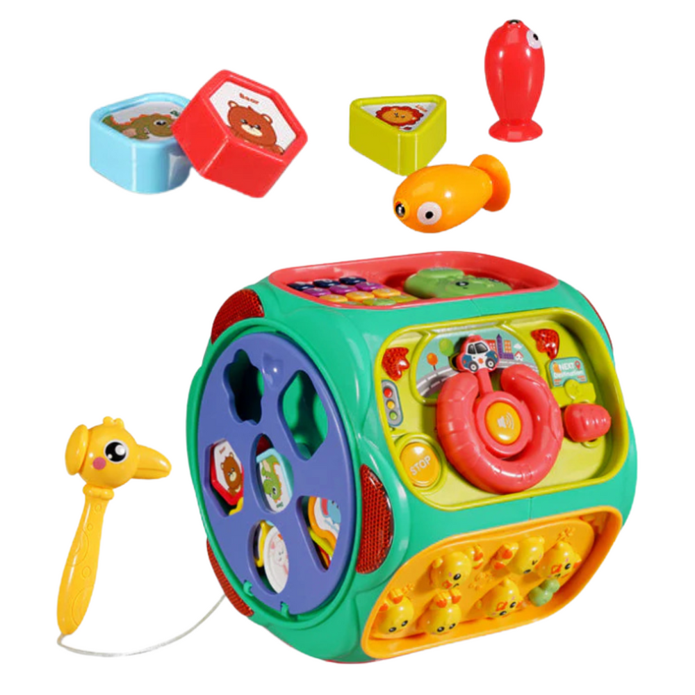 Cubo Interativo Multifunções 8 em 1