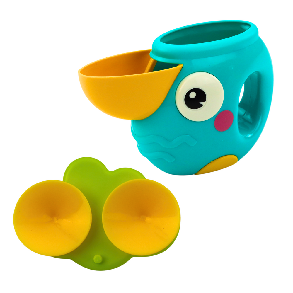 Brinquedo de Banho Girafa Sensorial com Ventosas Multicolor