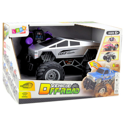 Jipe RC Off-Road Prateado 1:16