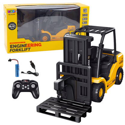 Empilhador RC com Palete 2.4G Amarelo