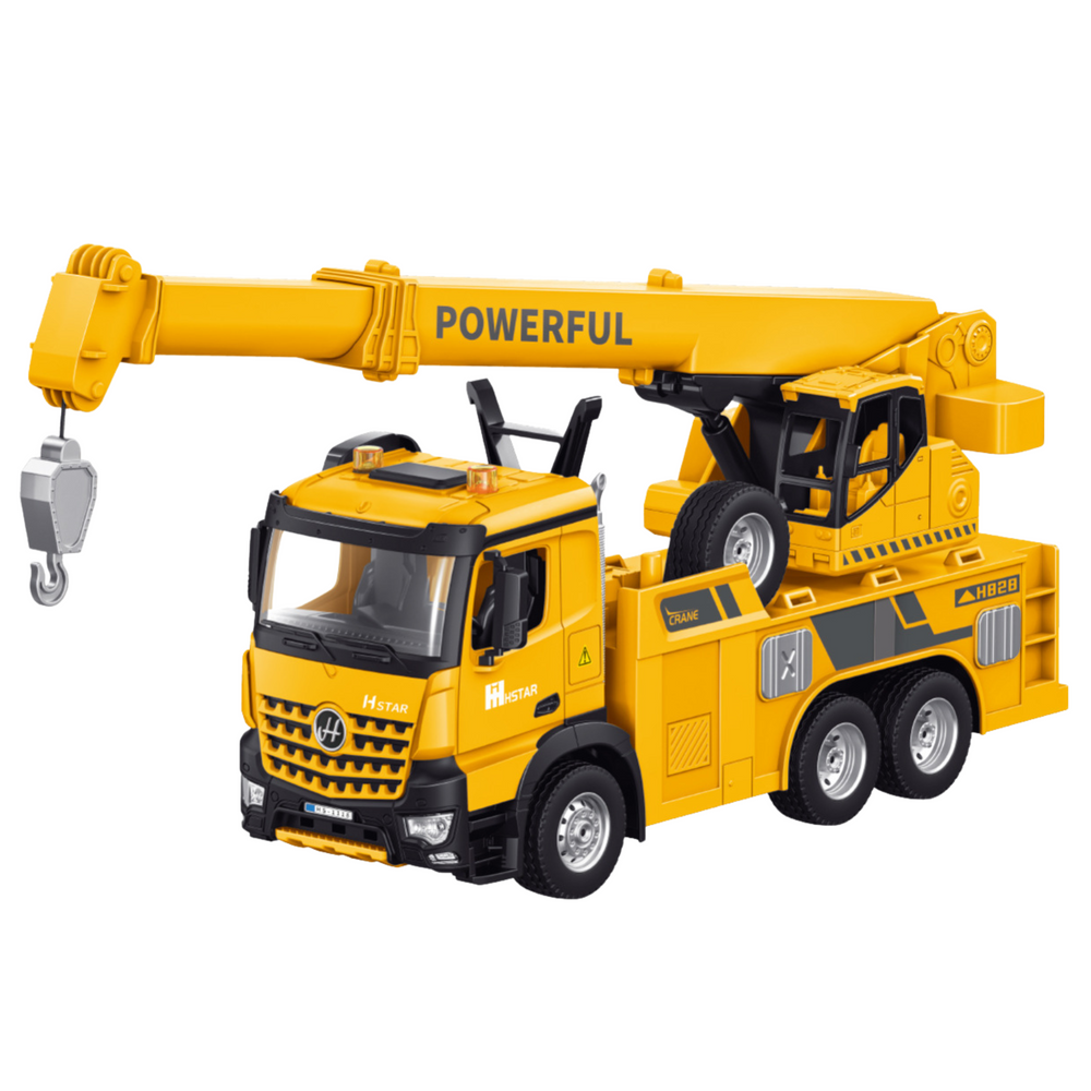 Grua RC com Gancho 2.4G 9CH Amarela