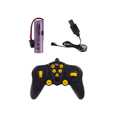 Grua RC com Gancho 2.4G 9CH Amarela