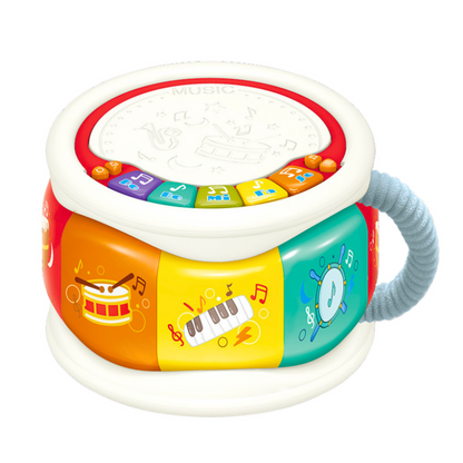 Tambor Educativo Grande para Bebé Multicolor