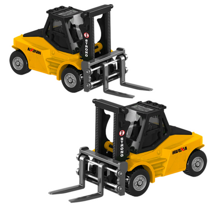 Empilhador Metálico Huina Amarelo 1:80