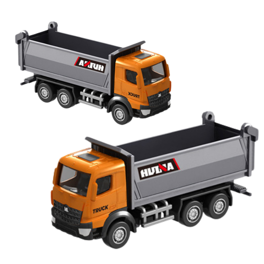 Camião Basculante Metálico Huina Laranja 1:80
