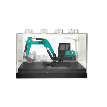 Escavadora Metálica Huina Verde 1:80