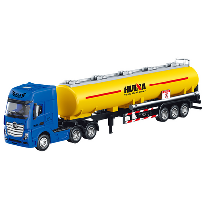Camião Cisterna Metálico Amarelo 1:50