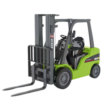 Empilhador Metálico Huina Verde 1:50