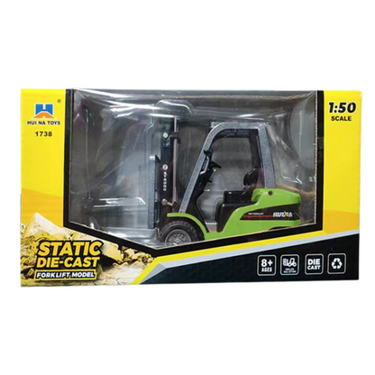 Empilhador Metálico Huina Verde 1:50