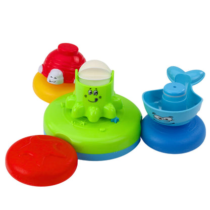 Conjunto de Banho Interativo Fonte Animais com Copos