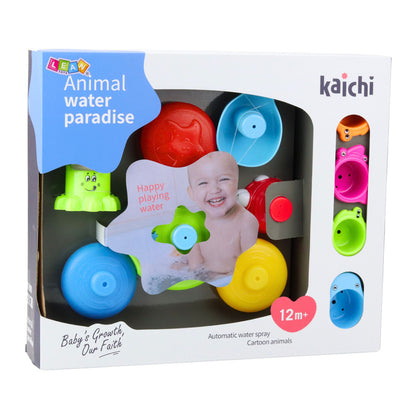 Conjunto de Banho Interativo Fonte Animais com Copos