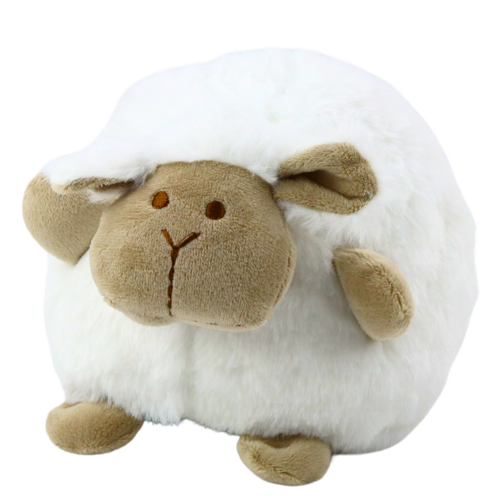 Peluche Ovelha Dorminhoca com Luz e Som Branca