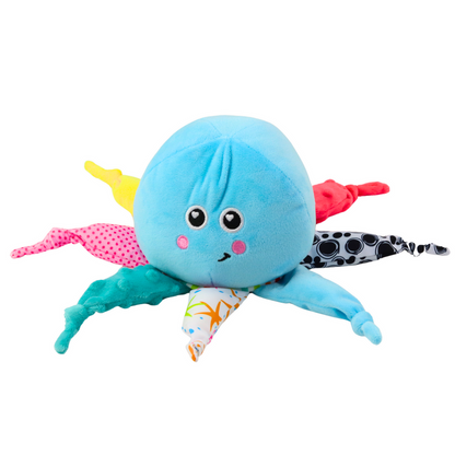 Peluche Polvo Dorminhoco com Luz e Som Azul