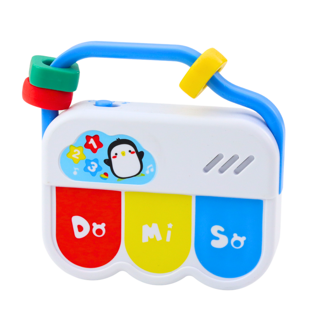Conjunto Musical Infantil Telefone Pandeireta Chaves 3 Peças