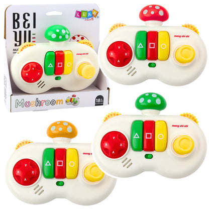 Comando Interativo Sensorial Cogumelo Luzes e Sons