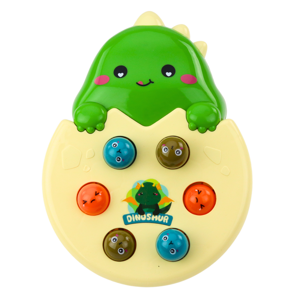 Mini Jogo Apanha a Toupeira Ovo de Dinossauro Verde