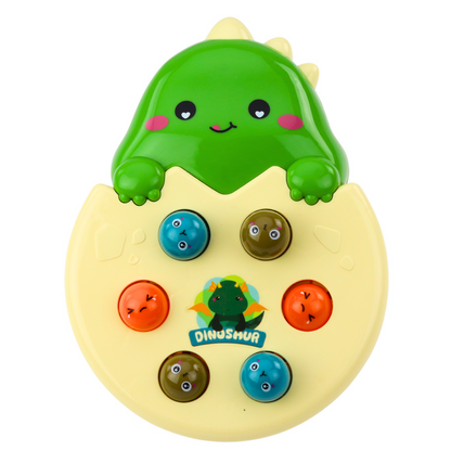 Mini Jogo Apanha a Toupeira Ovo de Dinossauro Verde