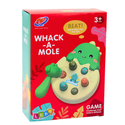 Mini Jogo Apanha a Toupeira Ovo de Dinossauro Verde