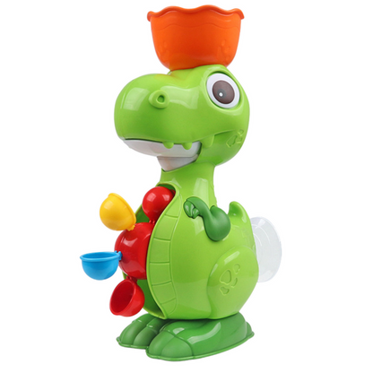 Conjunto de Banho Dinossauro com Moinho 8 Peças