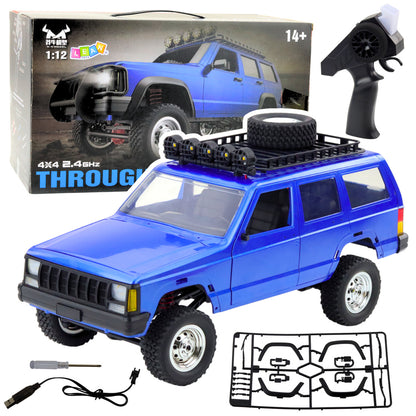 Veículo RC Off-Road MN78 4x4 Azul 1:12