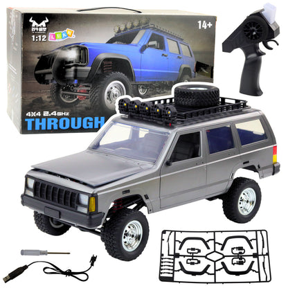 Veículo RC Off-Road MN78 4x4 Prateado 1:12