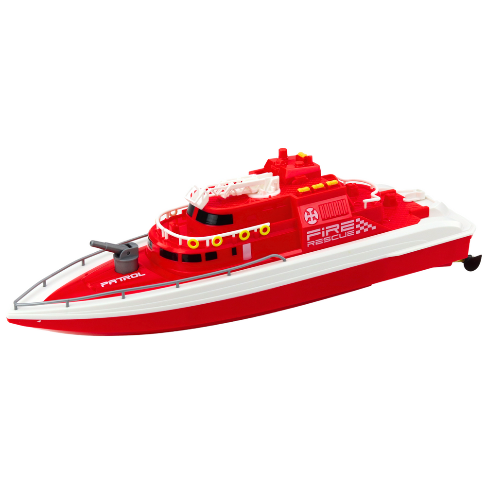 Barco RC Vermelho 1:28
