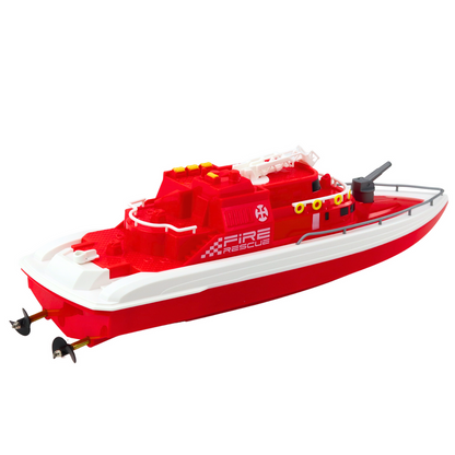 Barco RC Vermelho 1:28