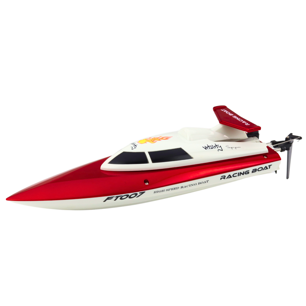 Barco RC Vitality FT007 Branco Vermelho 1:16