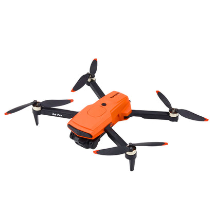 Drone D6 PRO Dual HD Câmara LED Laranja