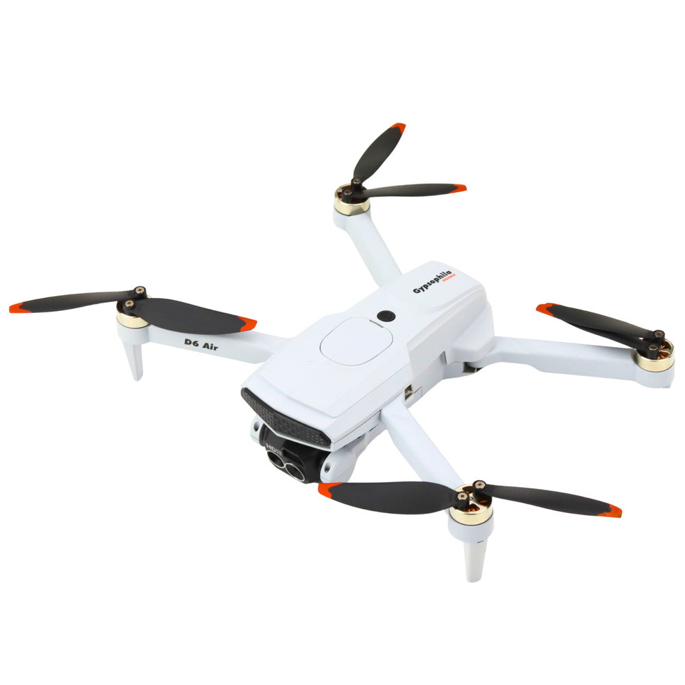 Drone D6 PRO Câmara LED App Cinzento Claro