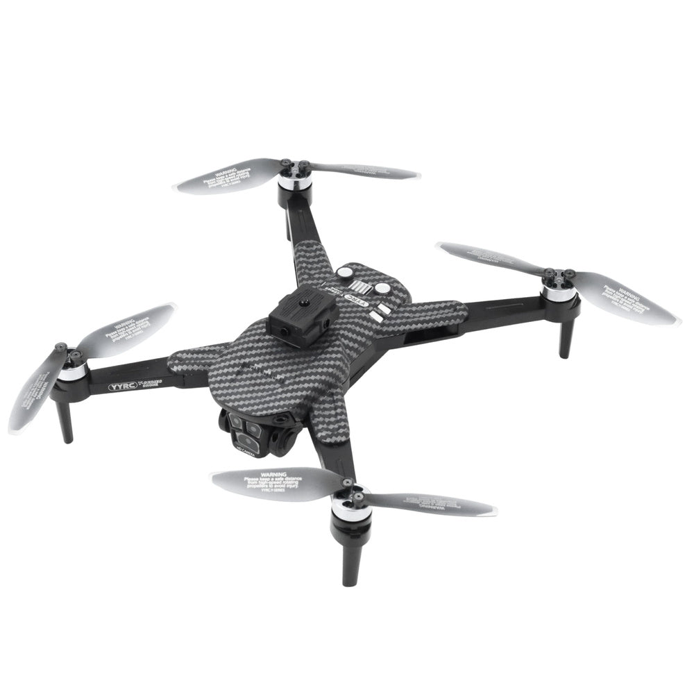 Drone Y329 HD Câmara WiFi LED App Preto Carbono