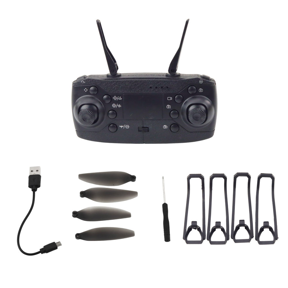 Drone Y329 HD Câmara WiFi LED App Preto Carbono