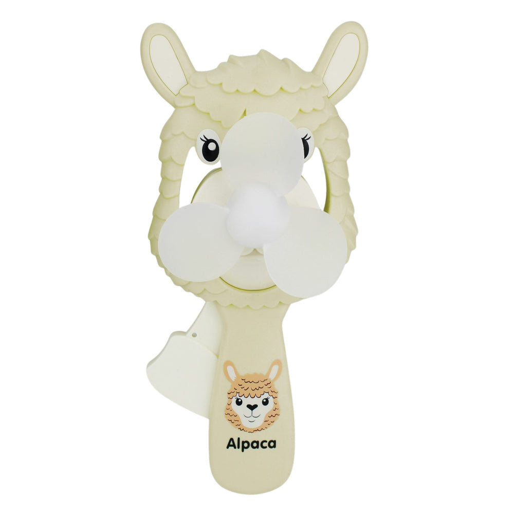 Leque de Mão Mecânico Alpaca (1 unidade, sortido)