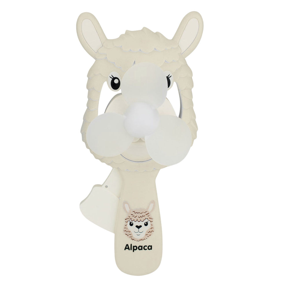 Leque de Mão Mecânico Alpaca (1 unidade, sortido)