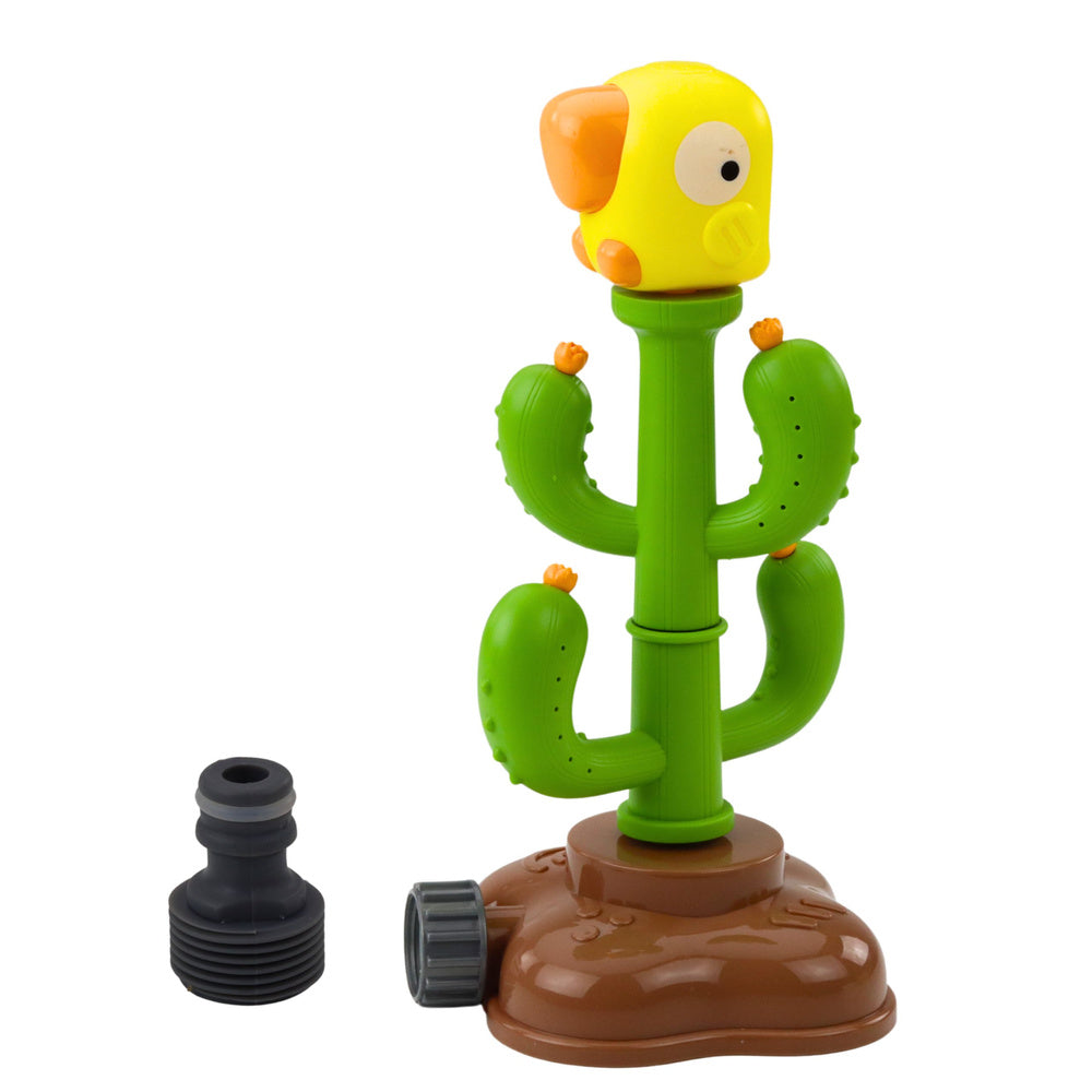 Brinquedo de Água Cato com Papagaio Rotação 360° Verde