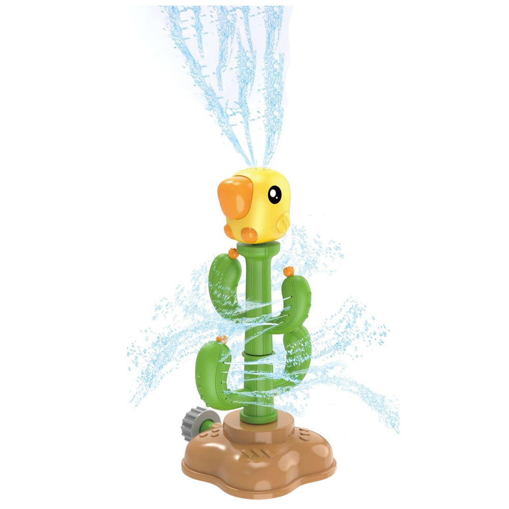 Brinquedo de Água Cato com Papagaio Rotação 360° Verde