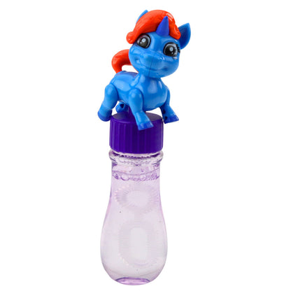 Bolhas de Sabão Unicórnio com Figura Móvel 14cm (1 unidade, sortido)