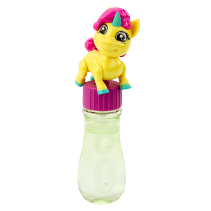 Bolhas de Sabão Unicórnio com Figura Móvel 14cm (1 unidade, sortido)