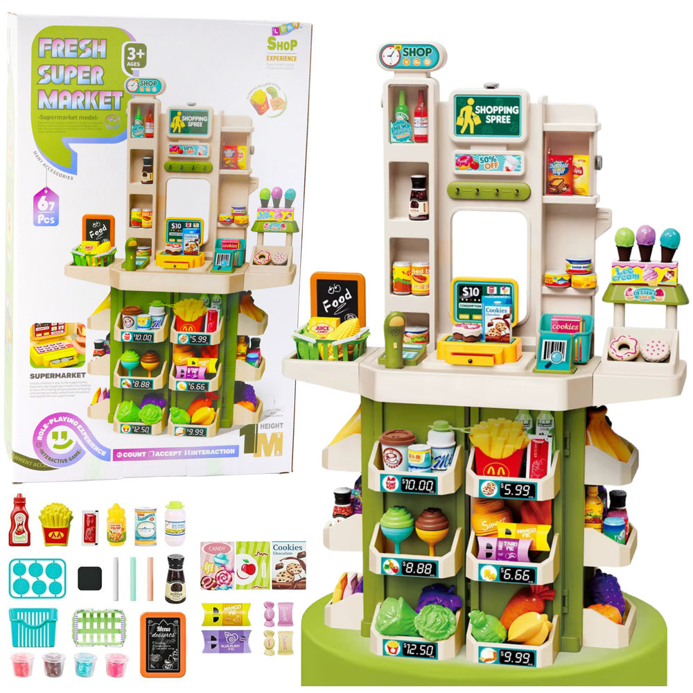 Supermercado Infantil Interativo 67 Peças